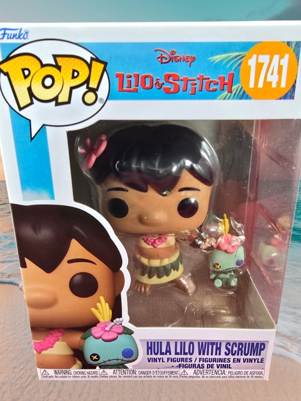 Funko Pop! Vinyl: Hula Lilo with Scrump # 1741 (Nib) With Pop Protector